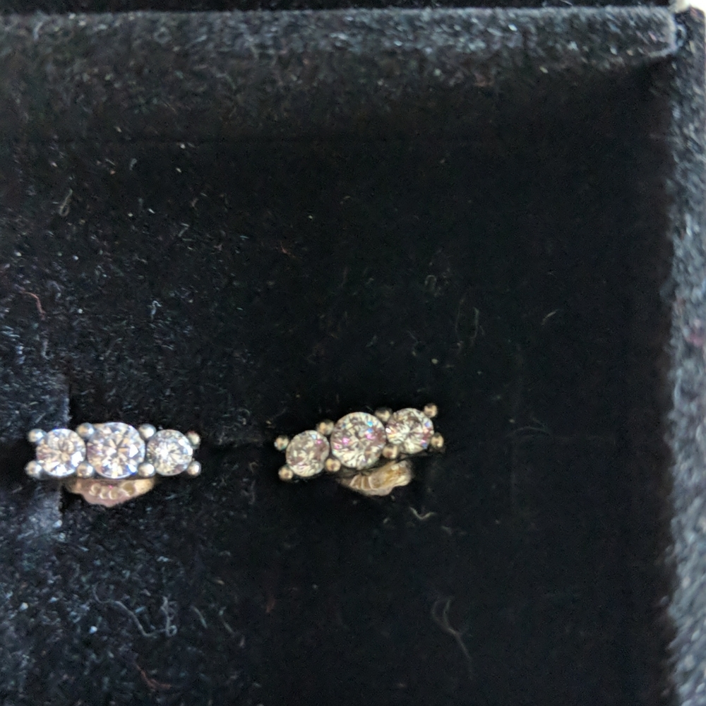 Sparkling Stud Earrings